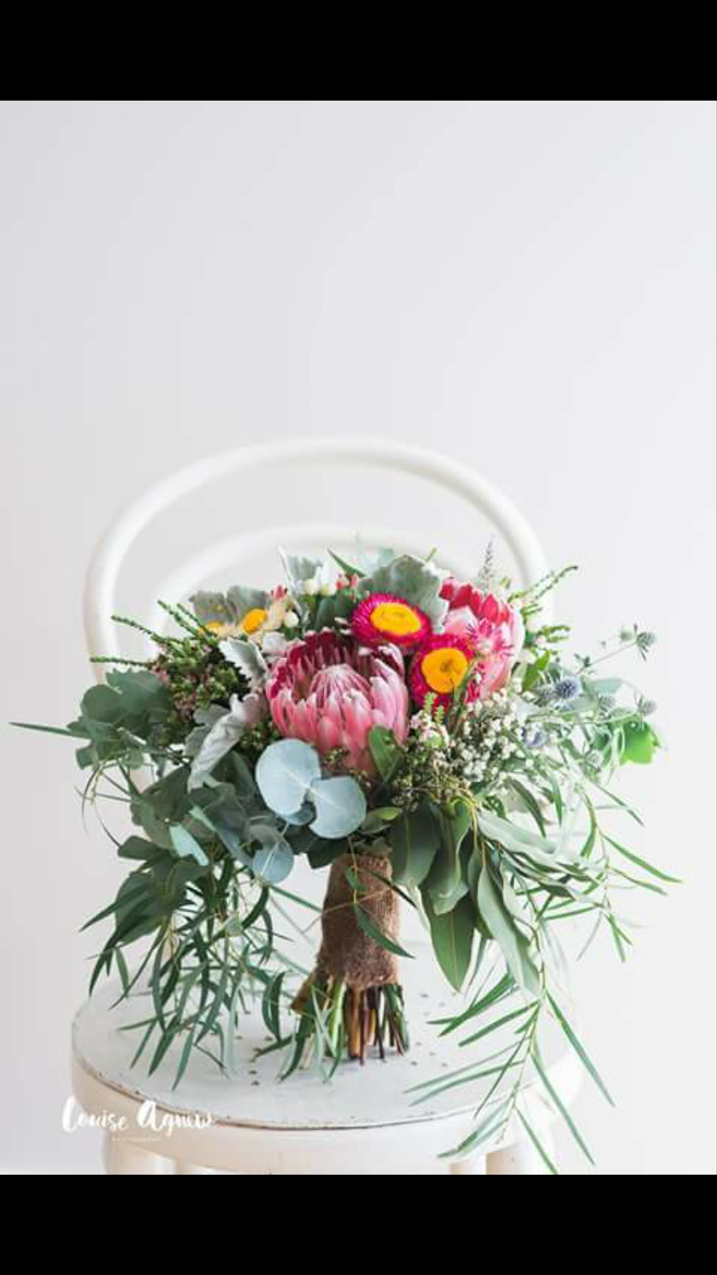 Bouquet by Margie our Florist. Photo by Louise Agnew Photography